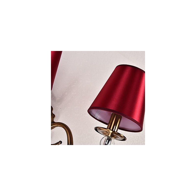 Apliques de pared con luz empotrada, clásicos tradicionales, galvanizados, para protección ocular.