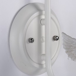Apliques de pared con luz ambiental y protección ocular con pintura contemporánea moderna