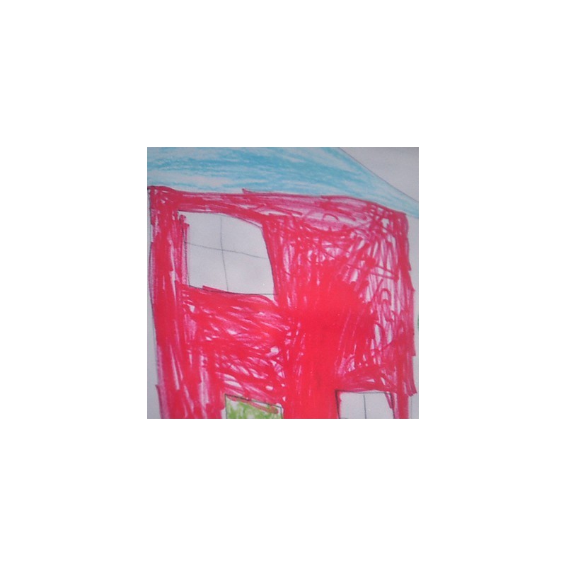 Pintura contemporánea moderna integrada para apliques de pared con luz ambiental.