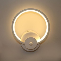 Lámpara de noche creativa minimalista moderna, lámpara empotrada para entrada, escaleras, dormitorio, iluminación de pared