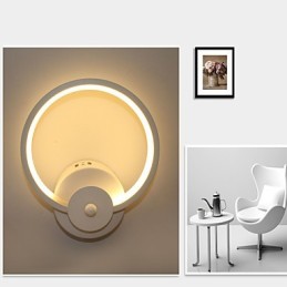 Lámpara de noche creativa minimalista moderna, lámpara empotrada para entrada, escaleras, dormitorio, iluminación de pared
