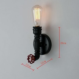 Apliques de pared estilo mini con pintura rústica, estilo moderno, contemporáneo, estilo campestre y retro.