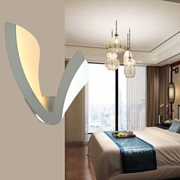 Apliques de pared con luz ambiental moderna contemporánea de ajuste continuo y otras características para estilo mini.