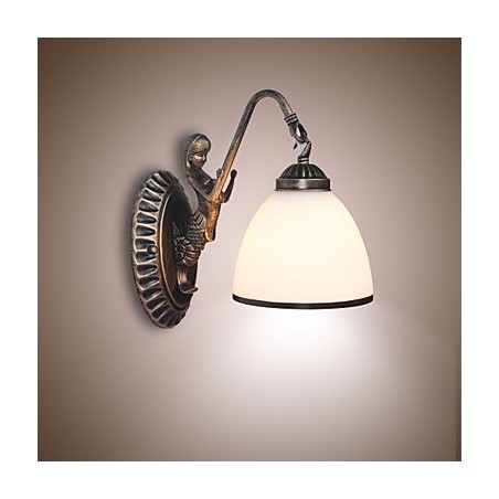 Lámpara de pared de estilo europeo retro para sala de estar, dormitorio, porche, balcón, cafetería Lámpara de pared de estilo europeo retro para sala de estar, dormitorio, porche, balcón, cafetería