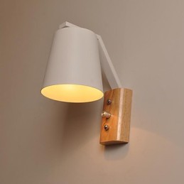 Aplique de pared con acabado de óxido negro rústico contemporáneo moderno para apliques de pared con luz descendente.