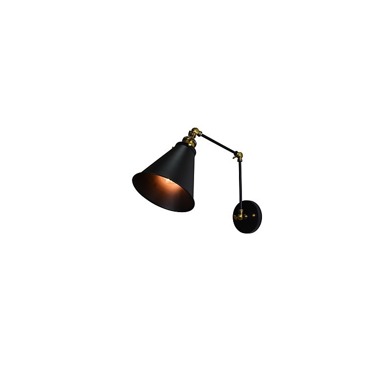 Lámpara de pared con pintura clásica tradicional rústica tipo cabaña para luces de pared empotradas.