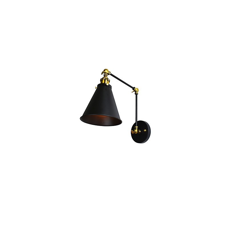 Lámpara de pared con pintura clásica tradicional rústica tipo cabaña para luces de pared empotradas.