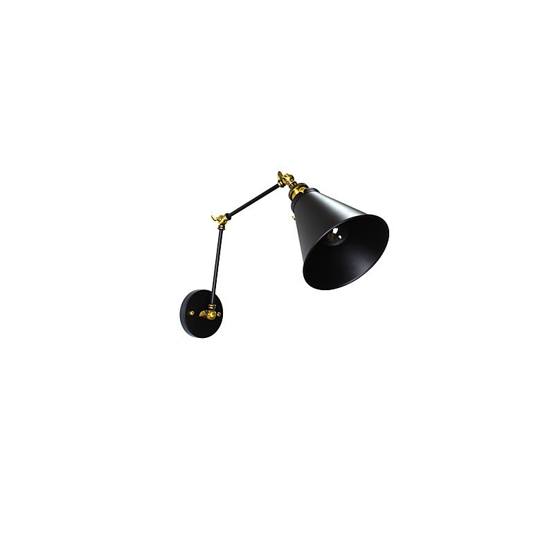 Lámpara de pared con pintura clásica tradicional rústica tipo cabaña para luces de pared empotradas.