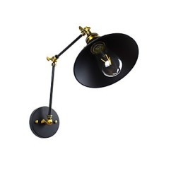 Lámpara de pared con pintura clásica tradicional rústica tipo cabaña para luces de pared empotradas.