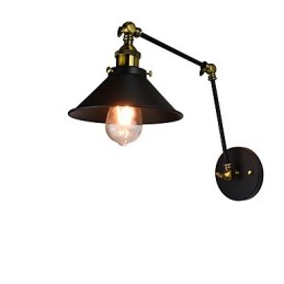 Lámpara de pared con pintura clásica tradicional rústica tipo cabaña para luces de pared empotradas.