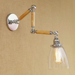 Característica galvanizada retro del país para la protección ocular del brazo oscilante Luces del brazo oscilante
