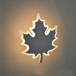 Pintura contemporánea moderna integrada para apliques de pared con luz ambiental.