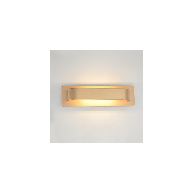 Pintura contemporánea moderna integrada para apliques de pared con luz ambiental.