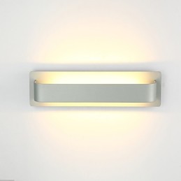 Pintura contemporánea moderna integrada para apliques de pared con luz ambiental.