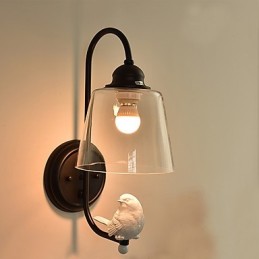 Pintura contemporánea moderna y contemporánea para apliques de pared con luz ambiental
