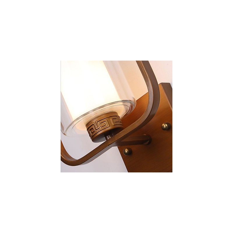 Pintura contemporánea moderna integrada para apliques de pared con luz ambiental.