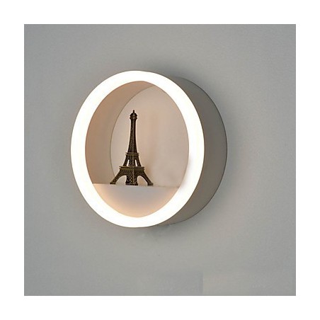 Pintura contemporánea moderna integrada para apliques de pared con luz ambiental. Pintura contemporánea moderna integrada para apliques de pared con luz ambiental.
