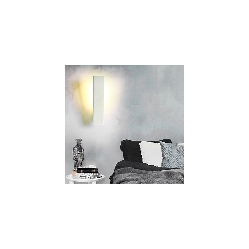 Pintura contemporánea moderna para apliques de pared con luz ambiental.