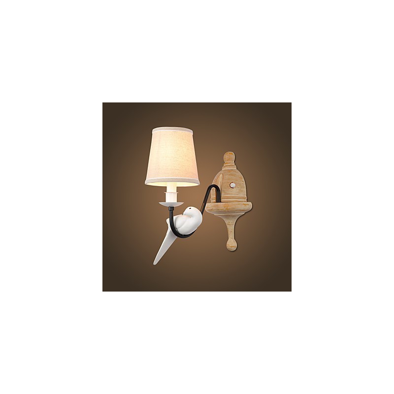 Apliques de pared con luz ambiental de pintura vintage sencilla de estilo rústico