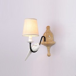 Apliques de pared con luz ambiental de pintura vintage sencilla de estilo rústico