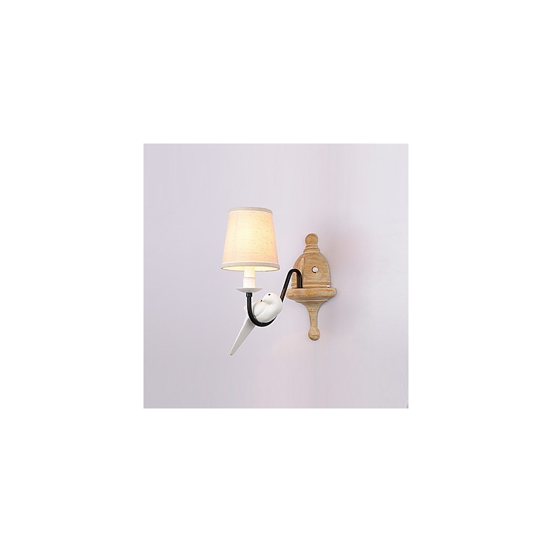 Apliques de pared con luz ambiental de pintura vintage sencilla de estilo rústico