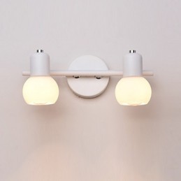 Lámpara de pared de vidrio moderna contemporánea con luz ambiental, apliques de pared, luz de pared