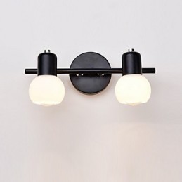 Lámpara de pared de vidrio moderna contemporánea con luz ambiental, apliques de pared, luz de pared