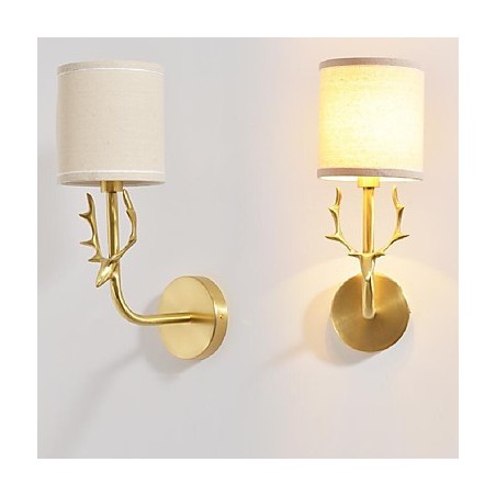 Aplique de pared de latón clásico, tradicional, vintage, sencillo, con luz ambiental de estilo mini. Aplique de pared de latón clásico, tradicional, vintage, sencillo, con luz ambiental de estilo mini.