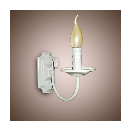 Lámpara de pared moderna y sencilla con forma de vela, lámpara de un solo cabezal, lámpara de noche para pasillo Lámpara de pared moderna y sencilla con forma de vela, lámpara de un solo cabezal, lámpara de noche para pasillo