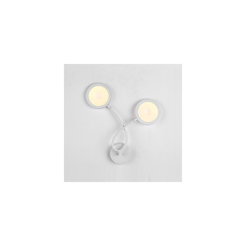 Pintura contemporánea moderna para apliques de pared con luz ambiental.
