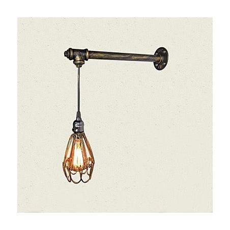 Apliques de pared vintage tipo loft con interruptor, estilo industrial Edison, estilo simplicidad, base de metal. Apliques de pared vintage tipo loft con interruptor, estilo industrial Edison, estilo simplicidad, base de metal.