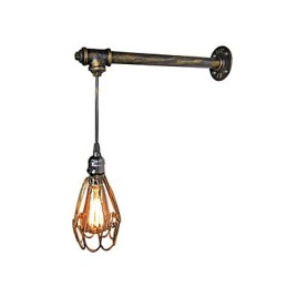 Apliques de pared vintage tipo loft con interruptor, estilo industrial Edison, estilo simplicidad, base de metal.