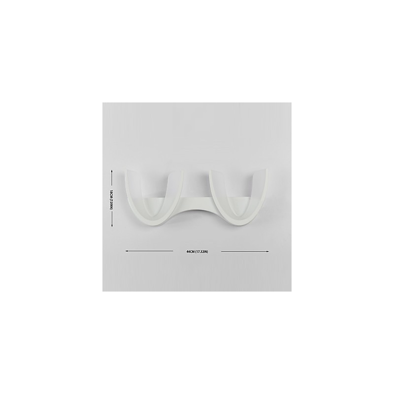 Pintura contemporánea moderna para apliques de pared con luz ambiental.