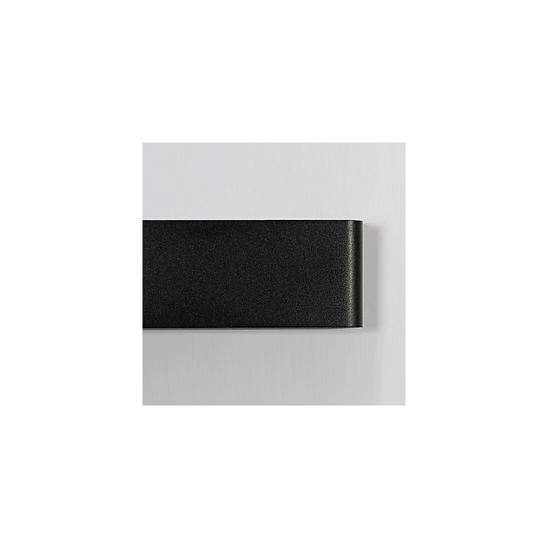 Apliques de pared modernos contemporáneos de metal de 24 cm