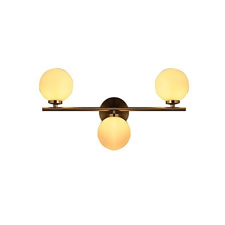 Lámpara de pared de vidrio moderna contemporánea de bronce con característica para apliques de pared de estilo mini. Lámpara de pared de vidrio moderna contemporánea de bronce con característica para apliques de pared de estilo mini.