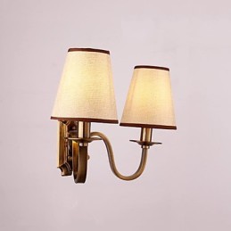 Apliques de pared con luz empotrada, clásicos tradicionales, galvanizados, para protección ocular.