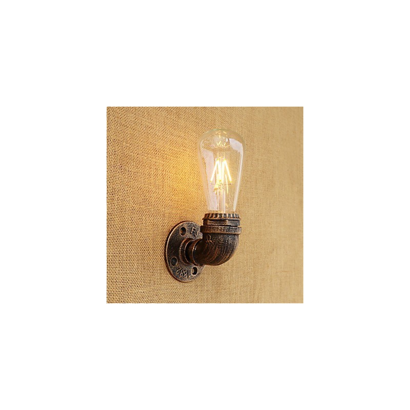 Lámpara de pared con luz ambiental estilo mini con pintura retro campestre