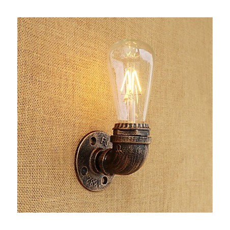 Lámpara de pared con luz ambiental estilo mini con pintura retro campestre Lámpara de pared con luz ambiental estilo mini con pintura retro campestre