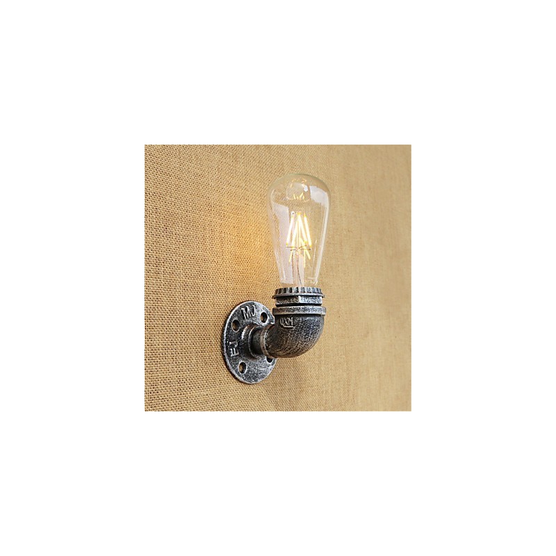 Lámpara de pared con luz ambiental estilo mini con pintura retro campestre