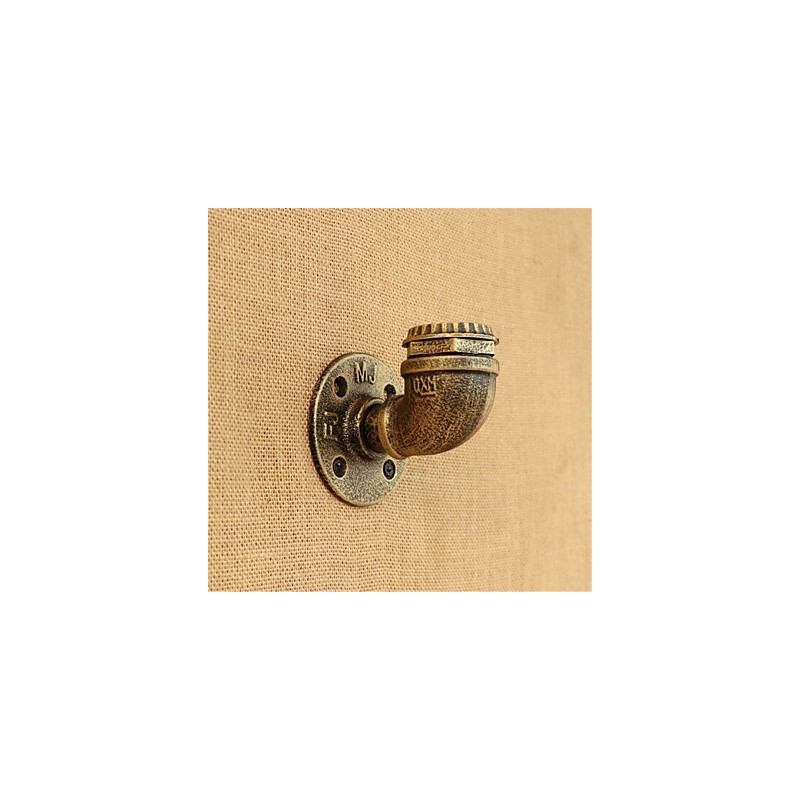 Lámpara de pared con luz ambiental estilo mini con pintura retro campestre