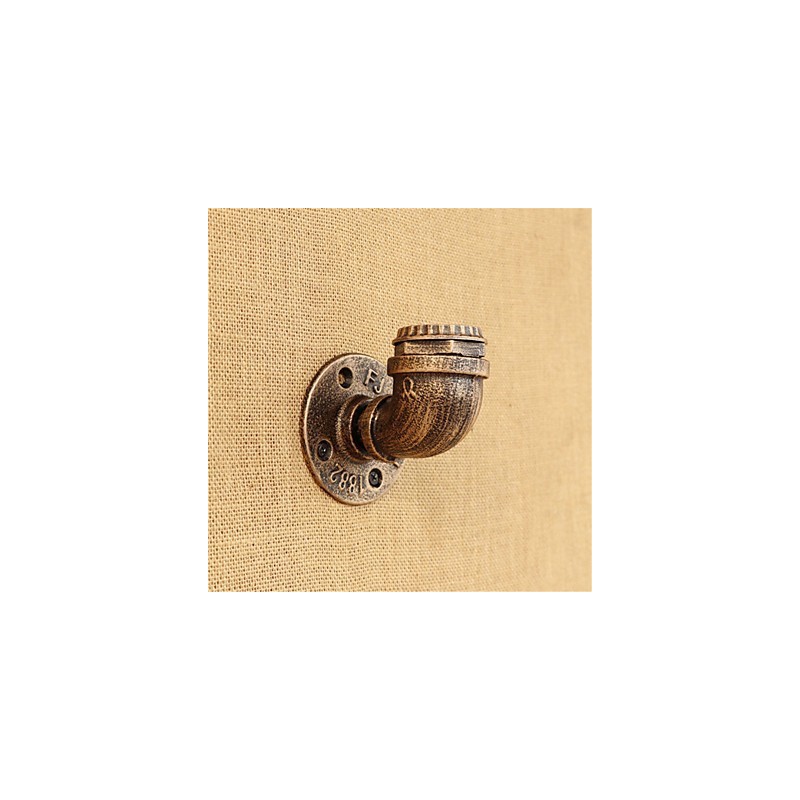 Lámpara de pared con luz ambiental estilo mini con pintura retro campestre