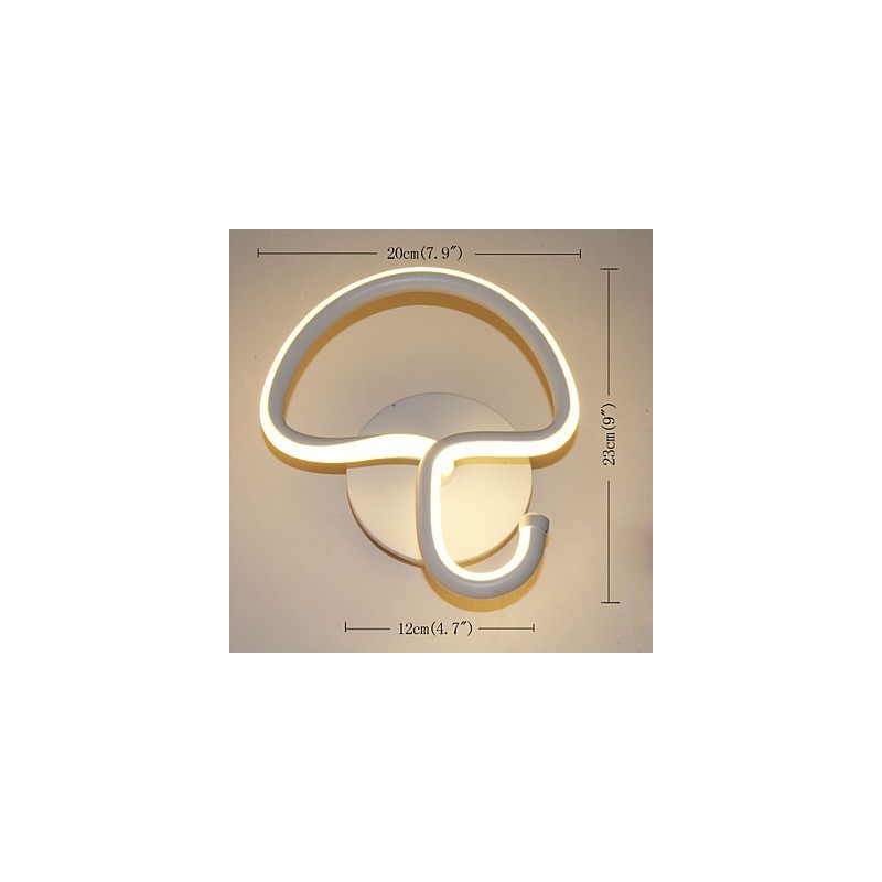 Lámpara minimalista moderna, lámpara de noche para dormitorio, pasillos, proyecto de hotel, iluminación, lámpara de pared circular de aluminio.