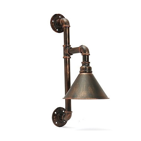 Lámparas de pared con forma de tubería de agua, estilo industrial retro, creativas, de metal, para restaurantes, cafeterías, bares, mesas de bar, apliques de pared. Lámparas de pared con forma de tubería de agua, estilo industrial retro, creativas, de metal, para restaurantes, cafeterías, bares, mesas de bar, apliques de pared.