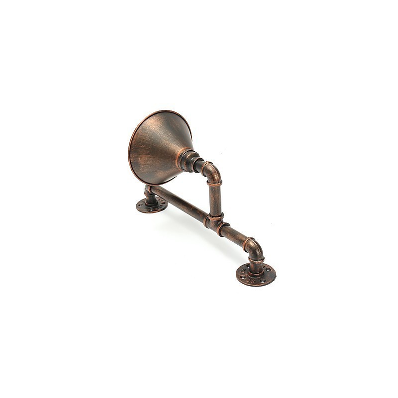 Lámparas de pared con forma de tubería de agua, estilo industrial retro, creativas, de metal, para restaurantes, cafeterías, bares, mesas de bar, apliques de pared.