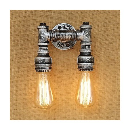 Apliques de pared con luz ambiental estilo mini con pintura retro rústica de estilo campestre. Apliques de pared con luz ambiental estilo mini con pintura retro rústica de estilo campestre.