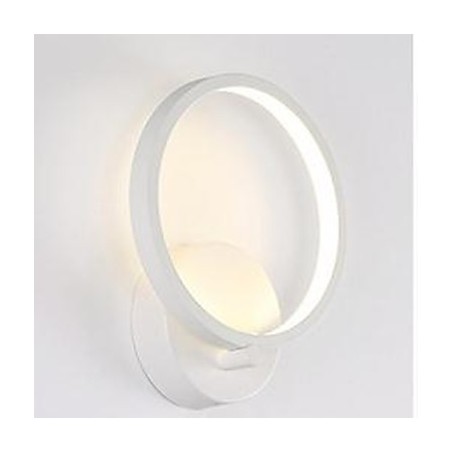 Lámpara de pared con función de pintura contemporánea moderna integrada para iluminación ambiental