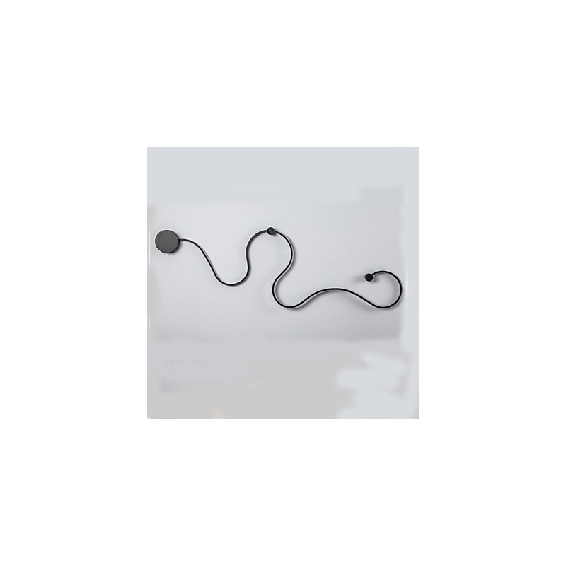 Pintura contemporánea moderna y contemporánea para apliques de pared con luz ambiental.