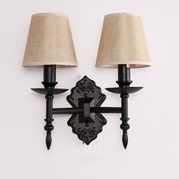 Apliques de pared con luz descendente y protección ocular con pintura contemporánea moderna