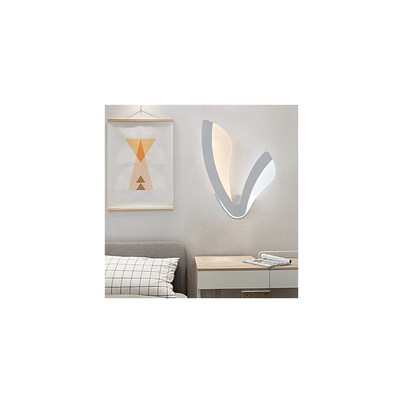 Lámparas de pared modernas estilo simplicidad iluminación acrílica sala de estar pasillo dormitorio habitaciones de hotel lámpara de noche