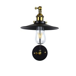 Lámpara de pared con pintura clásica tradicional rústica tipo cabaña para luces de pared empotradas.